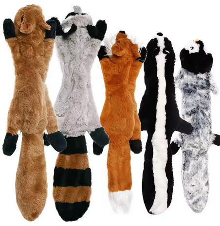 Crinkle Critters: Stuffing-Free Squeaky Dog Toy for Endless Fun!